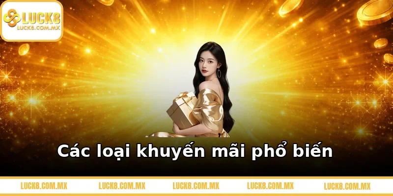 Các loại khuyến mãi phổ biến
